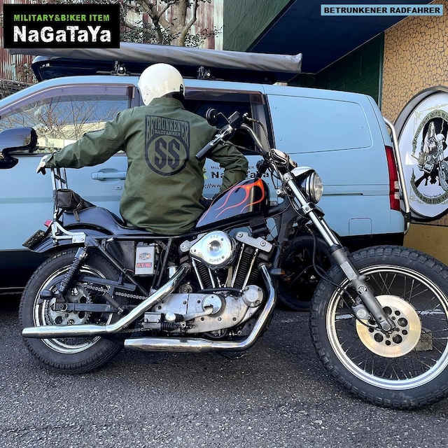 BETRUNKENER RADFAHRER T/C コーチジャケット サイズ追加したです。