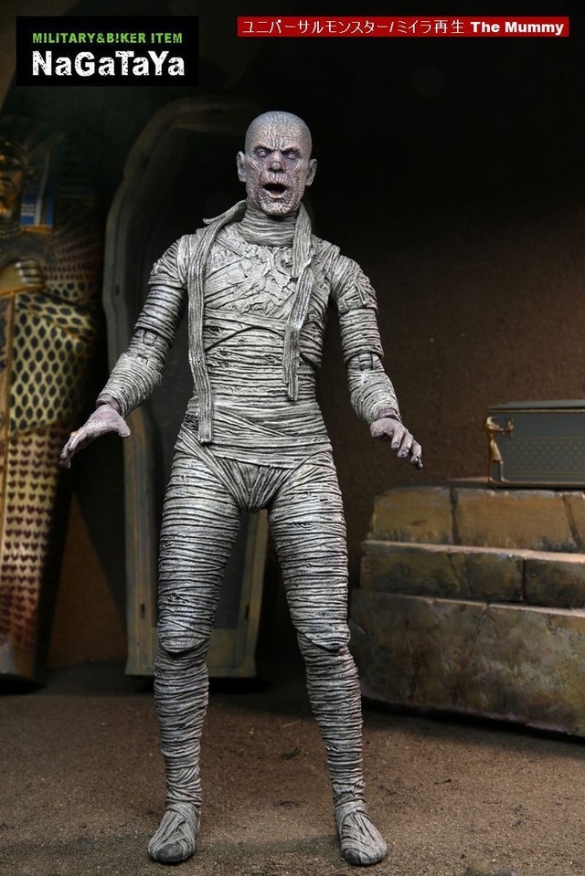 ボリス・カーロフが演じた「イムホテップ」フィギュアだ！！