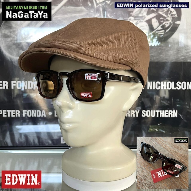 EDWINの、ストリートスタイルにも野外レジャーにもマッチするサングラスだ！