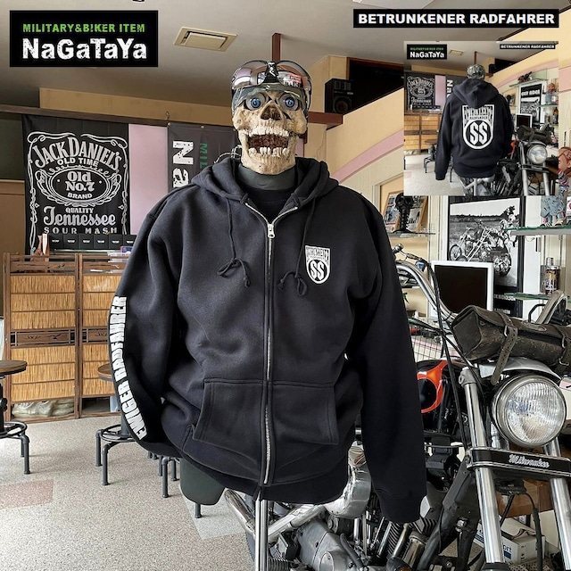 ベェトォンナ ラドファ エンブレム 10oz 裏起毛 フルジップ パーカー 追加！！