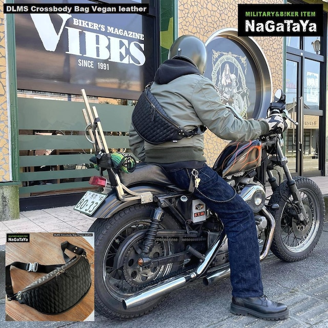 SDGsに取り組んだ環境の良い素材を使用したバイカーBAGなのですぞ！！