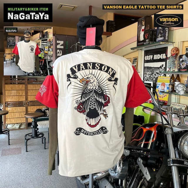 VANSON EAGLE TATTOO TEE SHIRTS なんだぜ！！