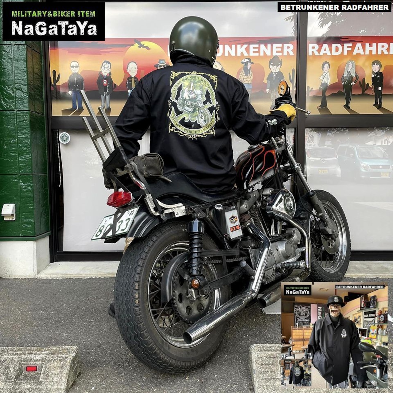BETRUNKENER RADFAHRERの女神のプリントがクールなのである！！