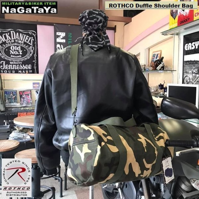 ロスコ社製 ダッフル キャンパス ショルダーバッグ スモールタイプだ！