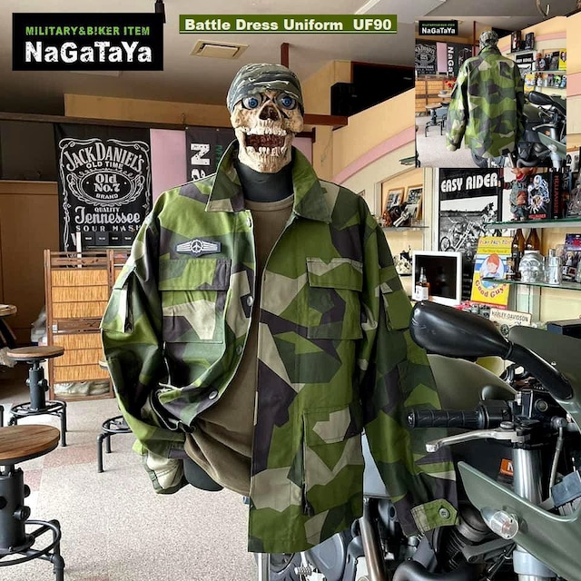 スウェーデン軍タイプ 新品 UF90 B.D.U.ジャケットなのだ！！