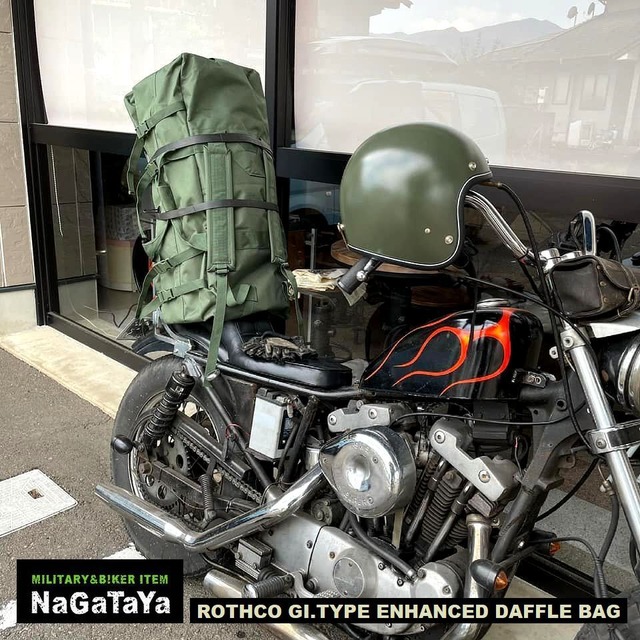 クイックリリースバックル付き背負えるダッフルBAG！！