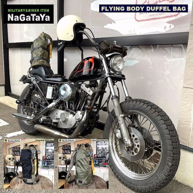 強化ナイロン フライング ボディ ダッフルバッグ 55cm ミディアムサイズ は使いやすいぞ！