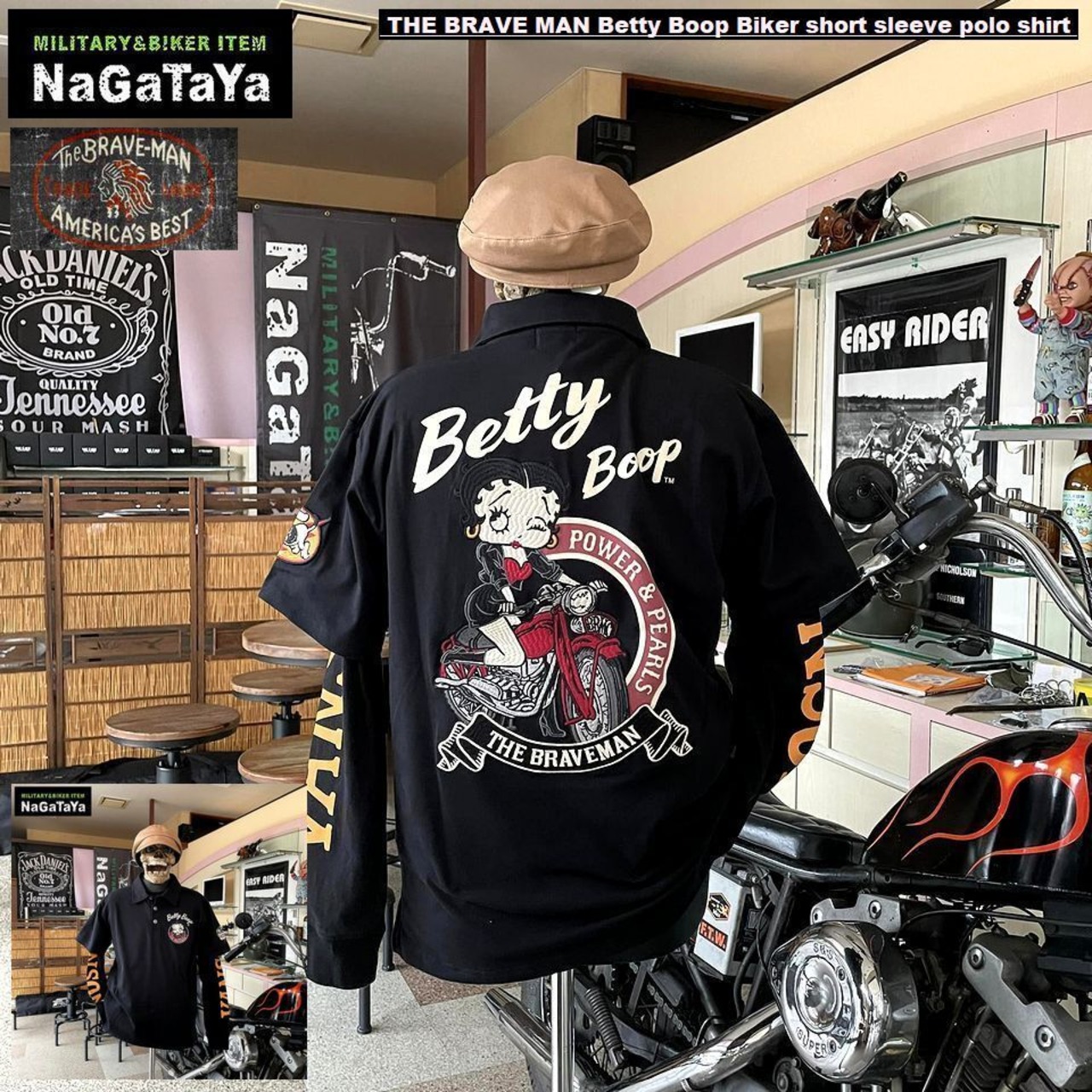 THE BRAVEMAN × BETTY BOOPのコラボポロシャツで熱中症を撃退！！