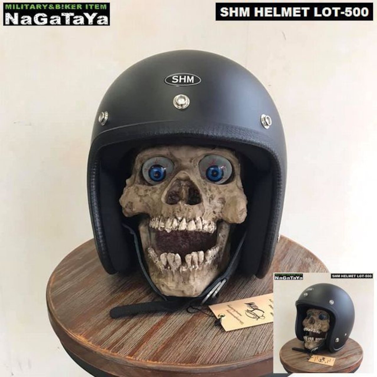 SHMのベーシックモデルジェットヘル!!塗装は熟練職人よるものなのだ!!