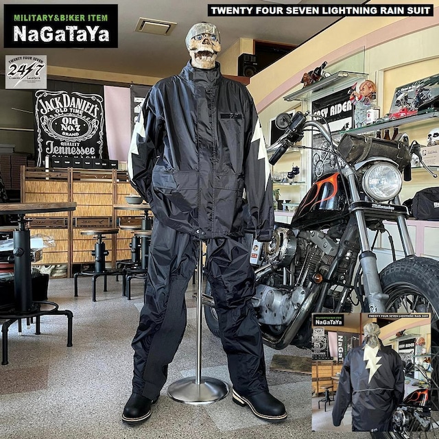 24/7の、NEWバージョンですぞ、完全防水レインスーツ
