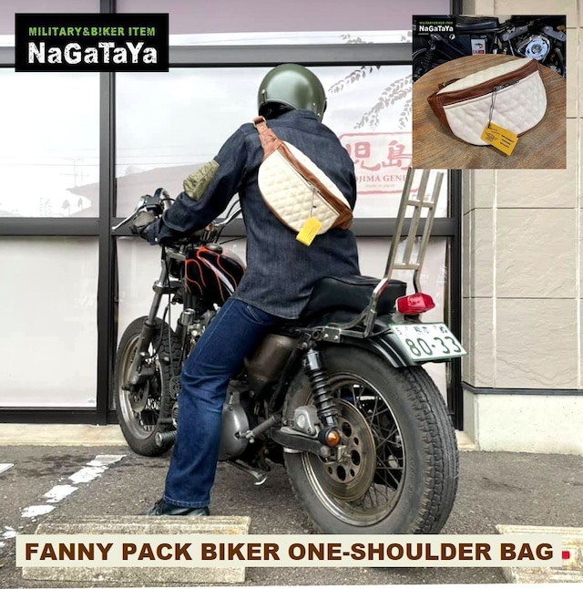 ツートンカラーのファニーパックBAGは、ちと、お洒落なのよ。