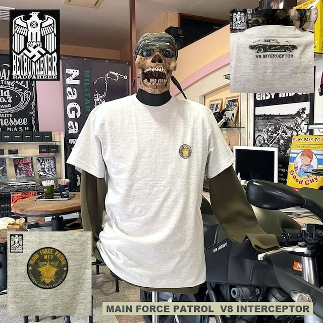 春の陽気ですばい。マッドマックス V8 インターセプター Tシャツ