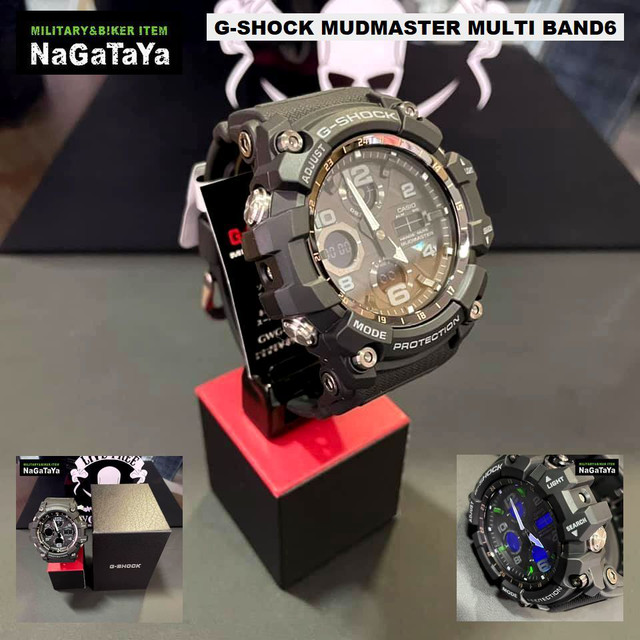 G-SHOCK (ジーショック) MUDMASTER MULTI BAND6 ソーラー電波時計