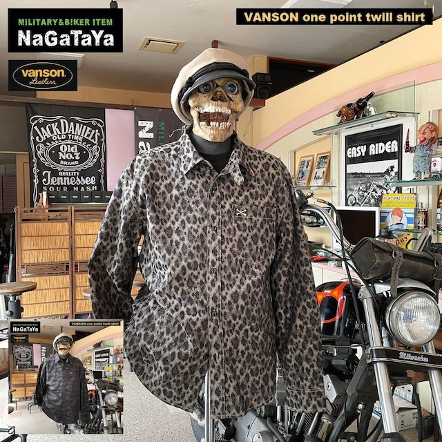 VANSON の、ロックなシャツはいかが？？？