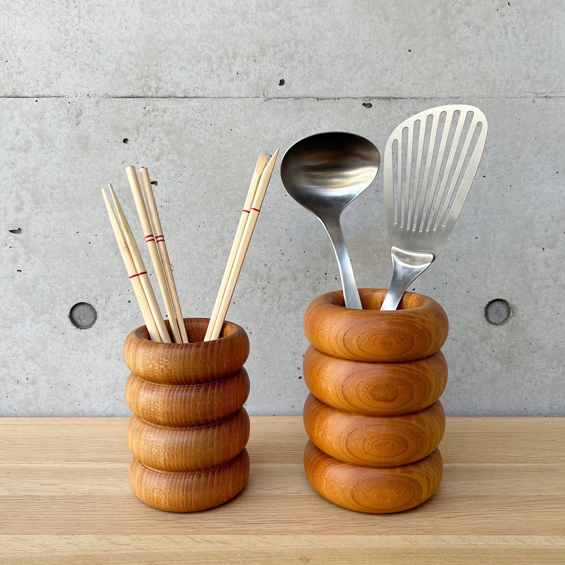 wood pecker ケヤキのツールスタンド