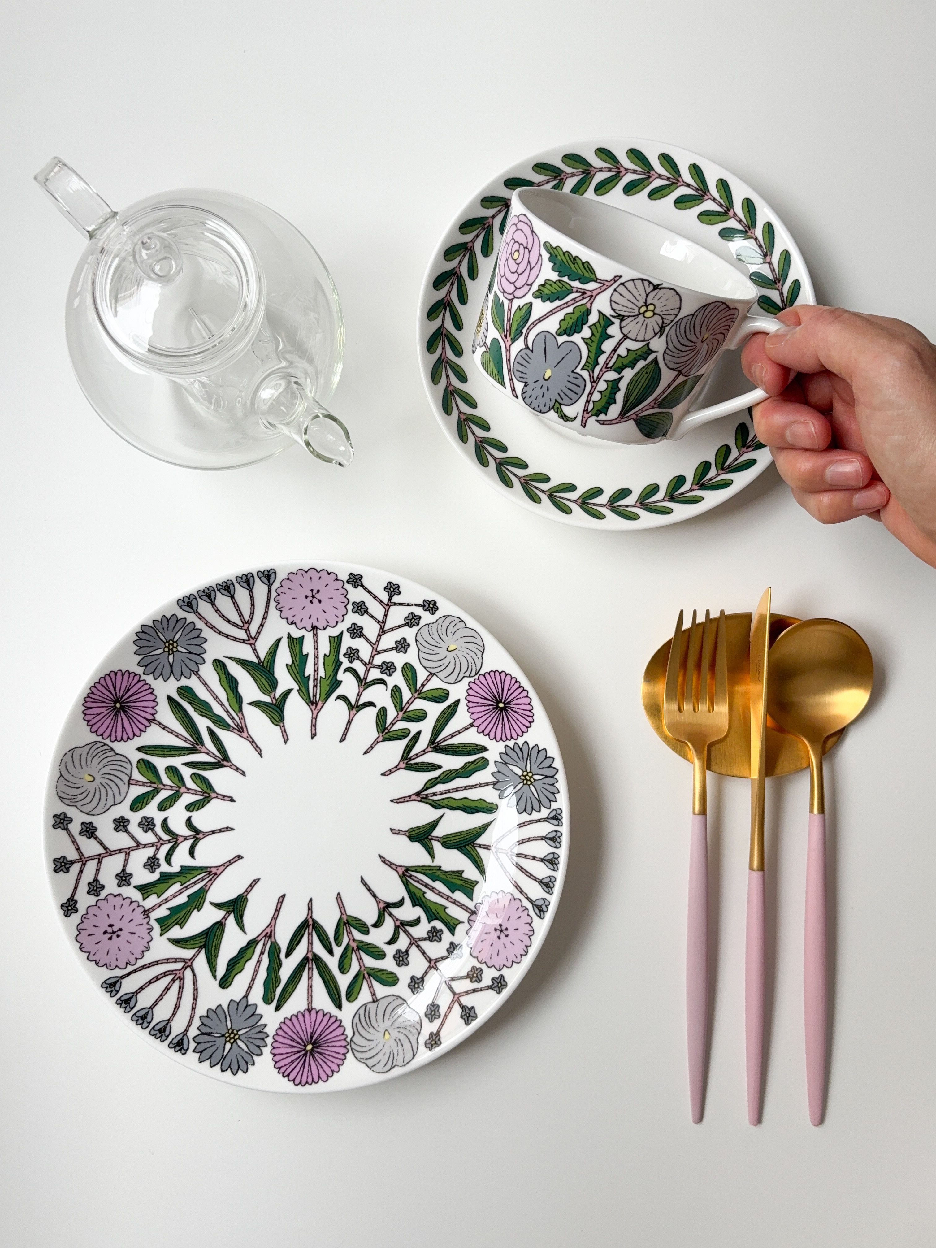 鹿児島睦× GUSTAFSBERG『Maj』 カップ&ソーサー プレート 再入荷