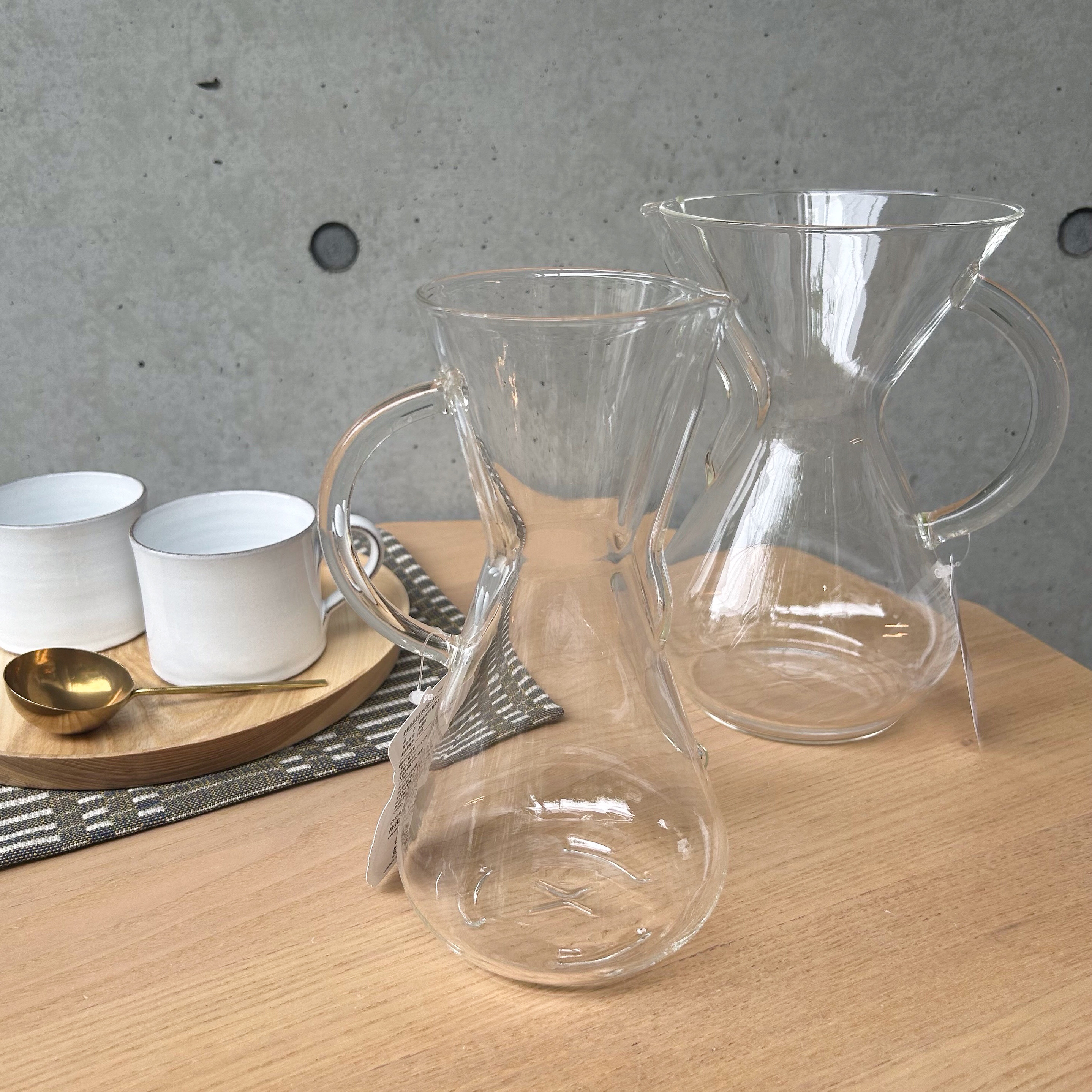 CHEMEX ガラスハンドルコーヒーメーカー 入荷しました