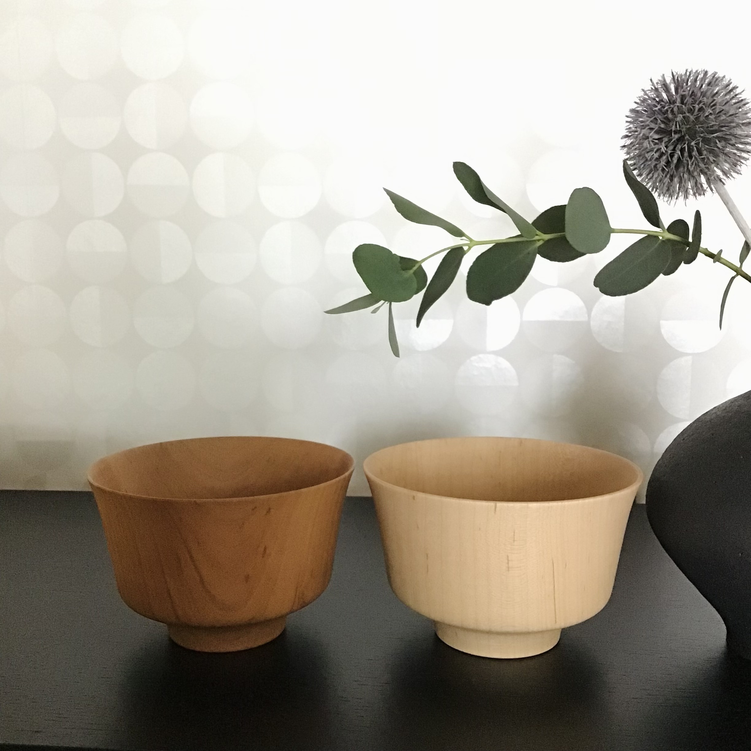 工房千WOOD 流椀(桜/楓)再入荷しました