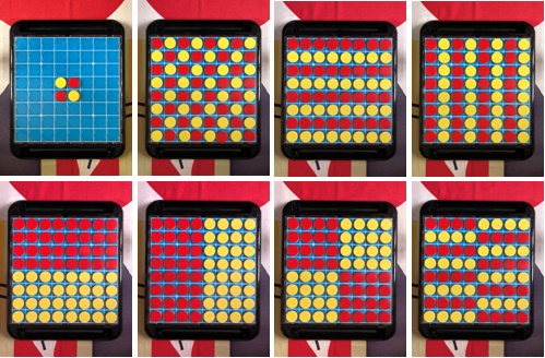 SDリバーシのスタート状態