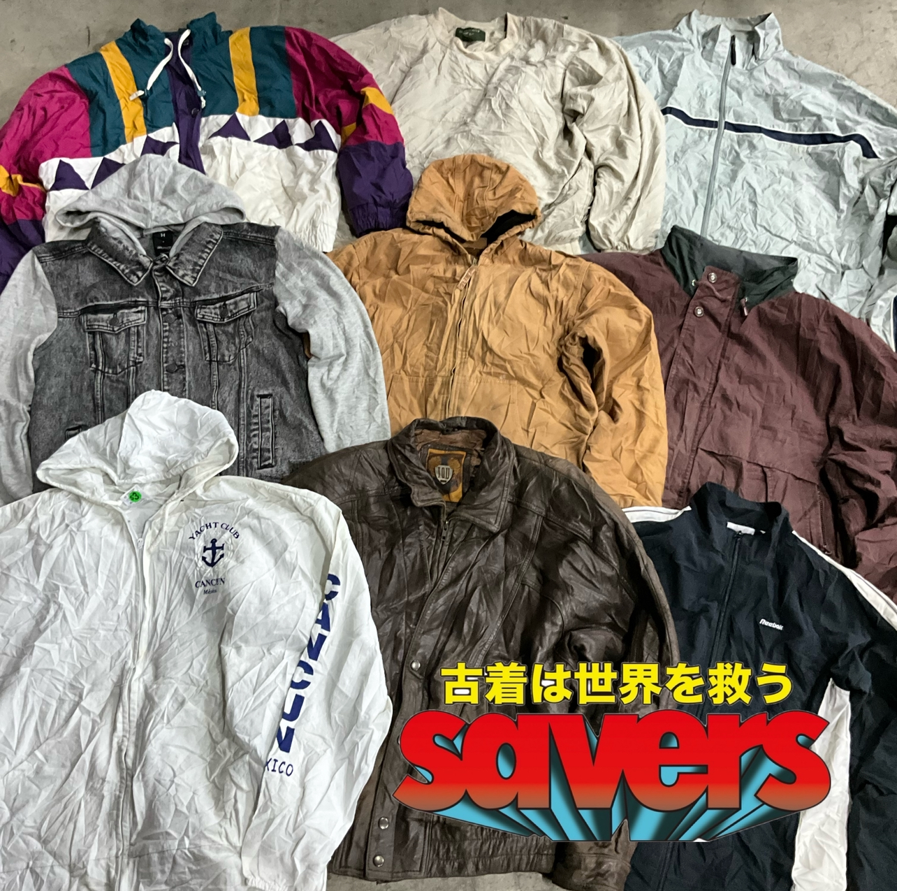 【新入荷】ジャケット MIX 【約22.5kg】【約30着】【ハーフベール】