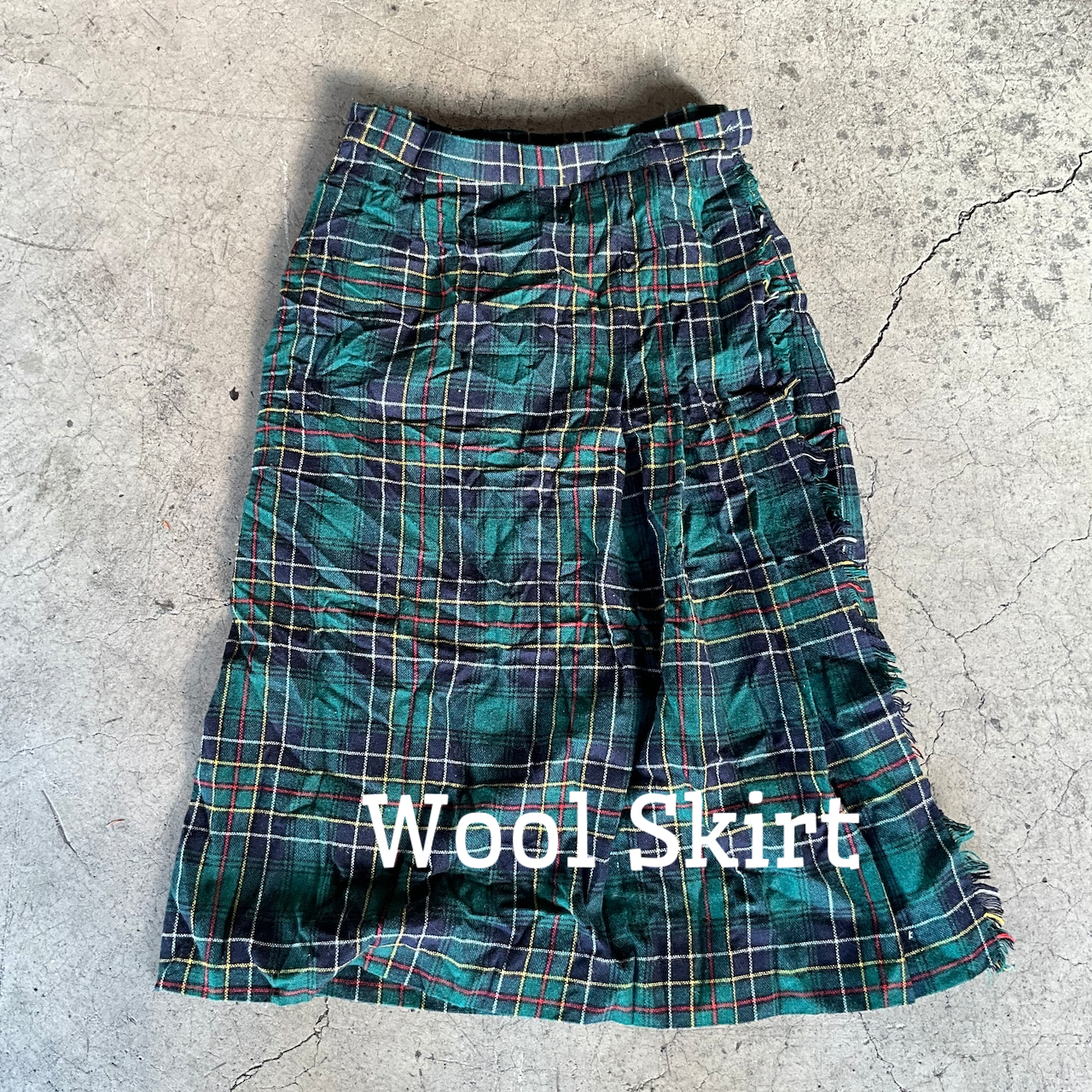 【新入荷】ウールスカート【22.5kg】【約70着】【ハーフベール】