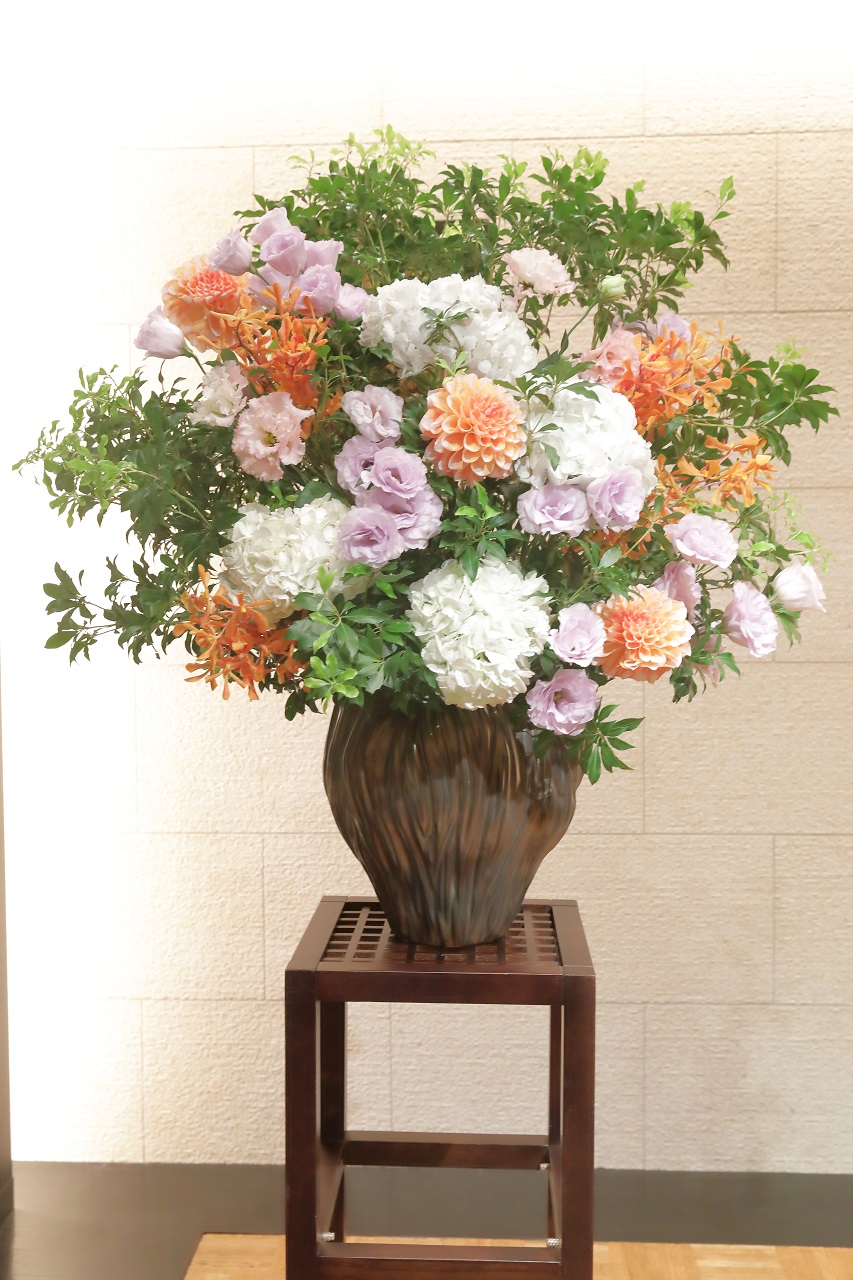 演台用の花瓶花