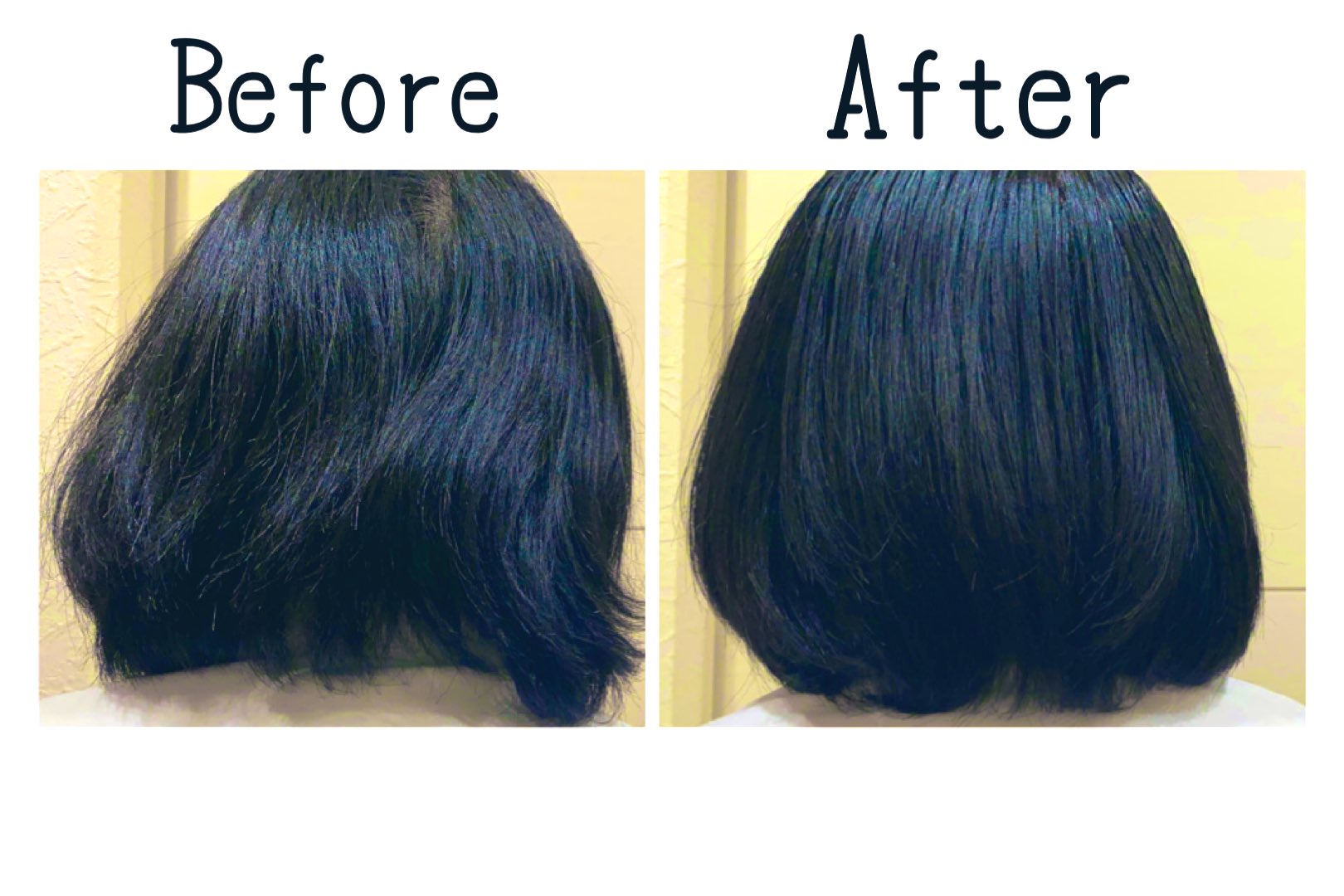 福袋を使っていただいた方のBeforeAfter