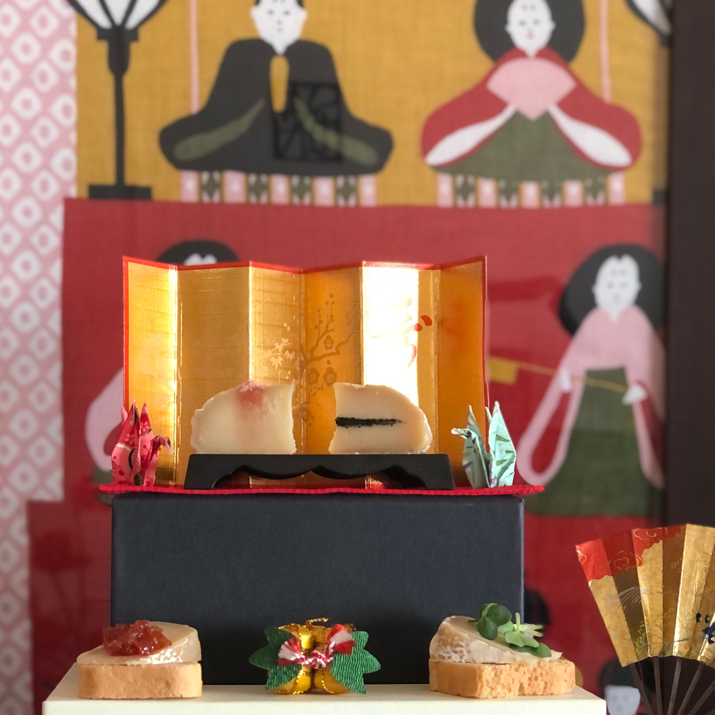 ヴィーガンチーズのひな祭り🎎