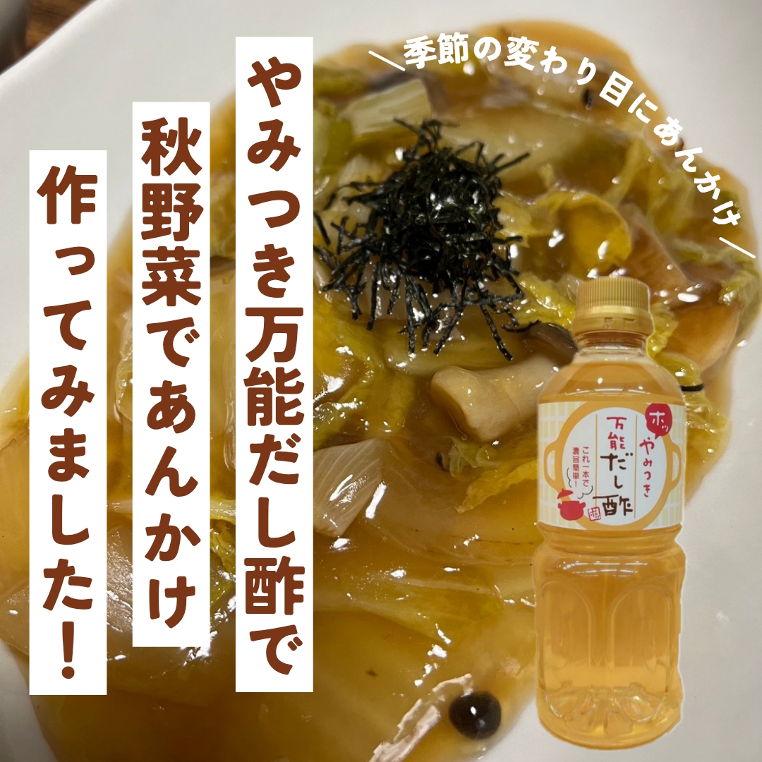 キノコと白菜のあんかけレシピ！ご飯に！うどんに！かた焼きそばに！