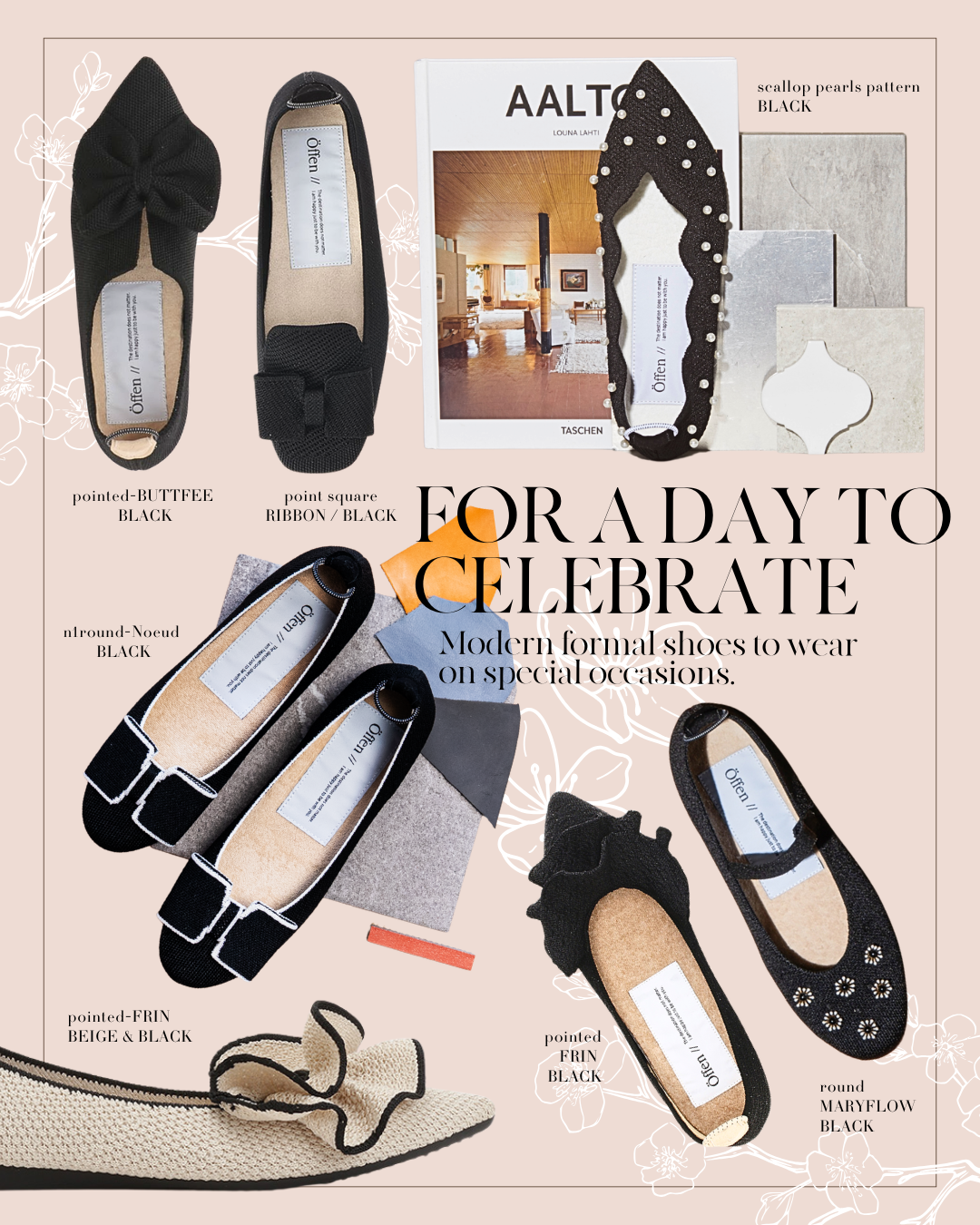 FOR A DAY TO CELEBRATE | セレモニーシューズのおすすめ