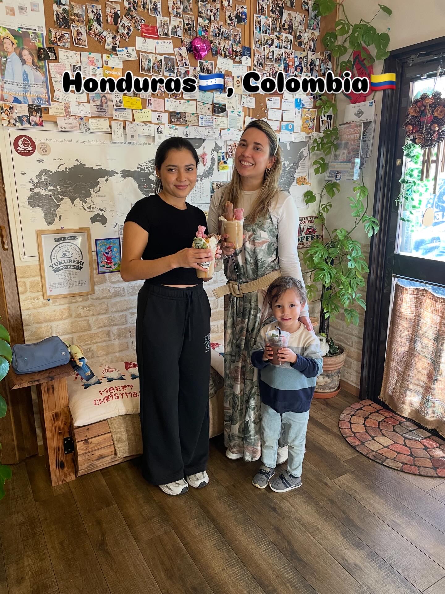 コロンビア、ホンジュラス