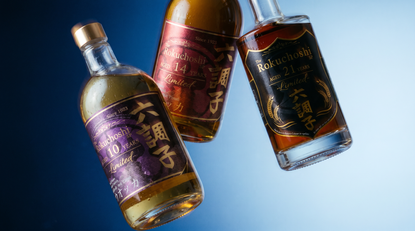 樽熟成焼酎の新ブランド「The Rokuchoshi SP」