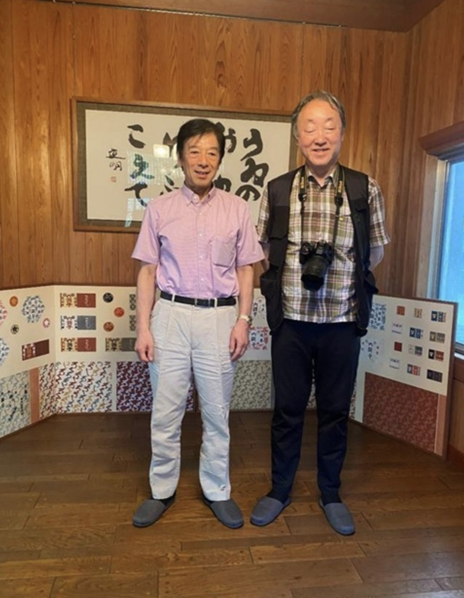 土屋守氏が来社