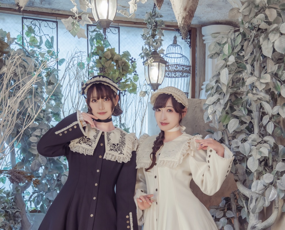 【新作アイテム】冬の花束 スクエア襟コートワンピース【2025/11/10】