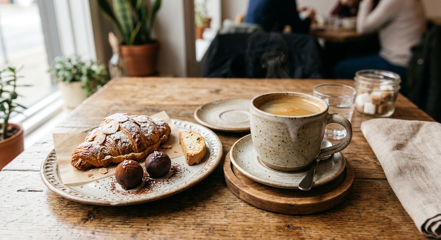 コーヒーとスイーツのペアリング完全ガイド｜苦味・酸味・コク・香りから選ぶ方法
