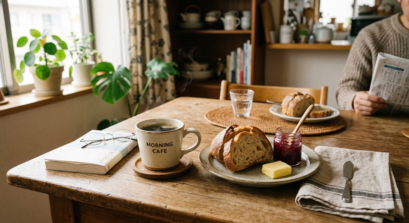 コーヒーに合うパンは？食パン・クロワッサン・あんパンなど相性の良い組み合わせを解説