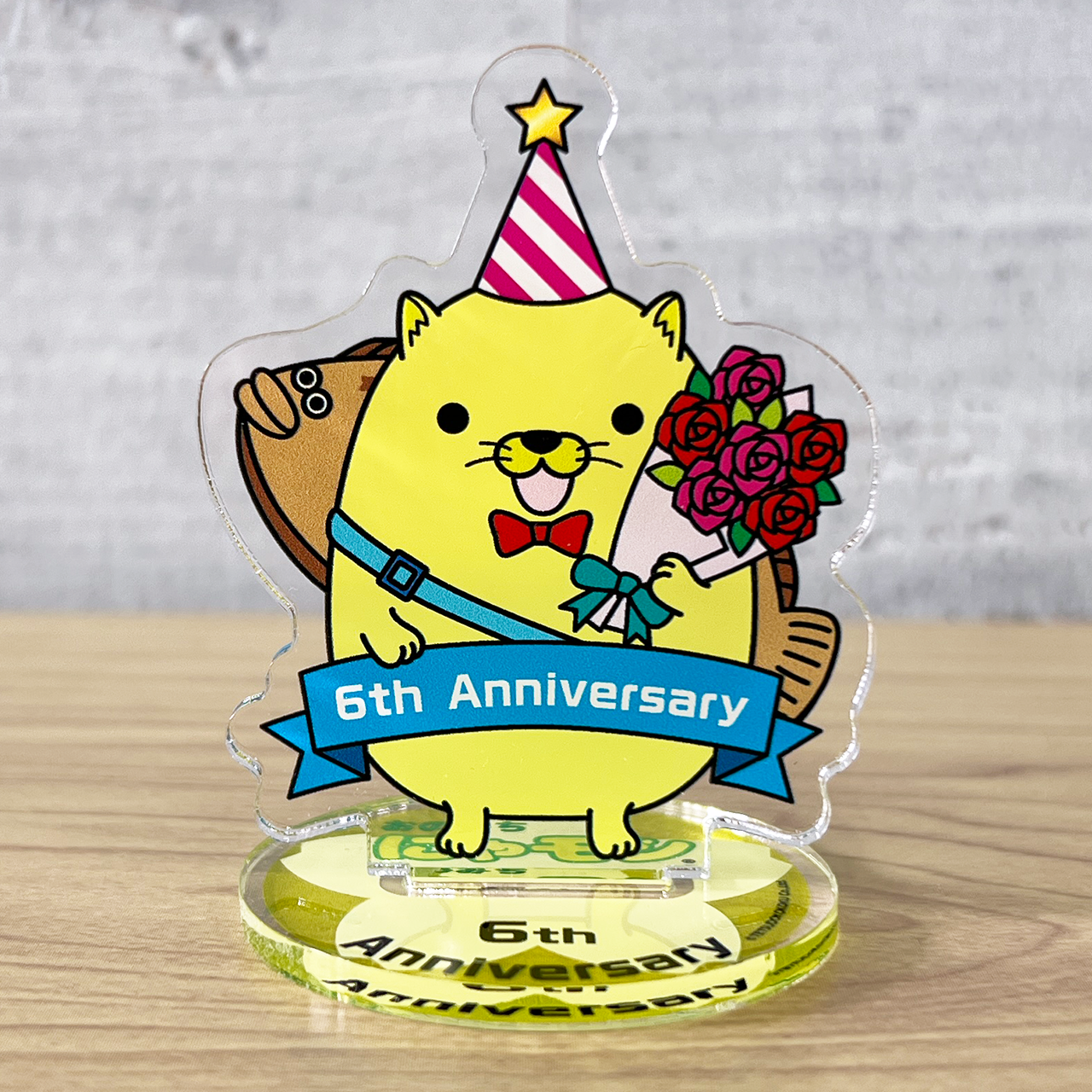 【New ARRIVAL】6周年記念！　にゃモンの記念アクリルスタンド