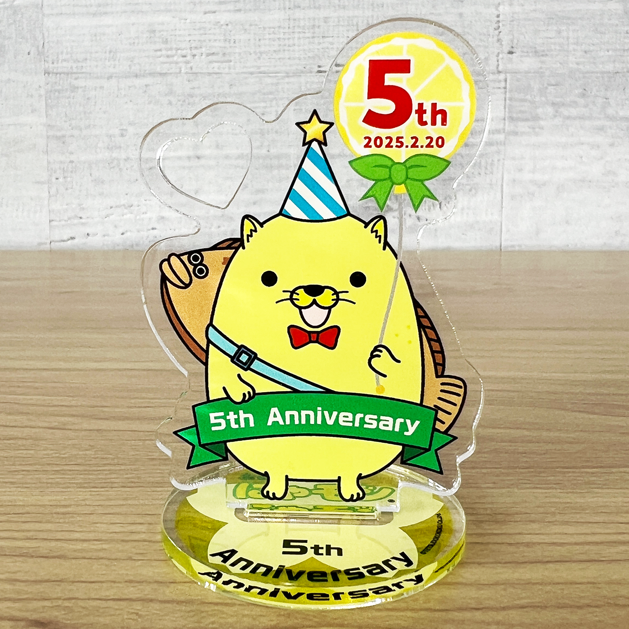 【New ARRIVAL】５周年記念！　にゃモンの記念アクリルスタンド
