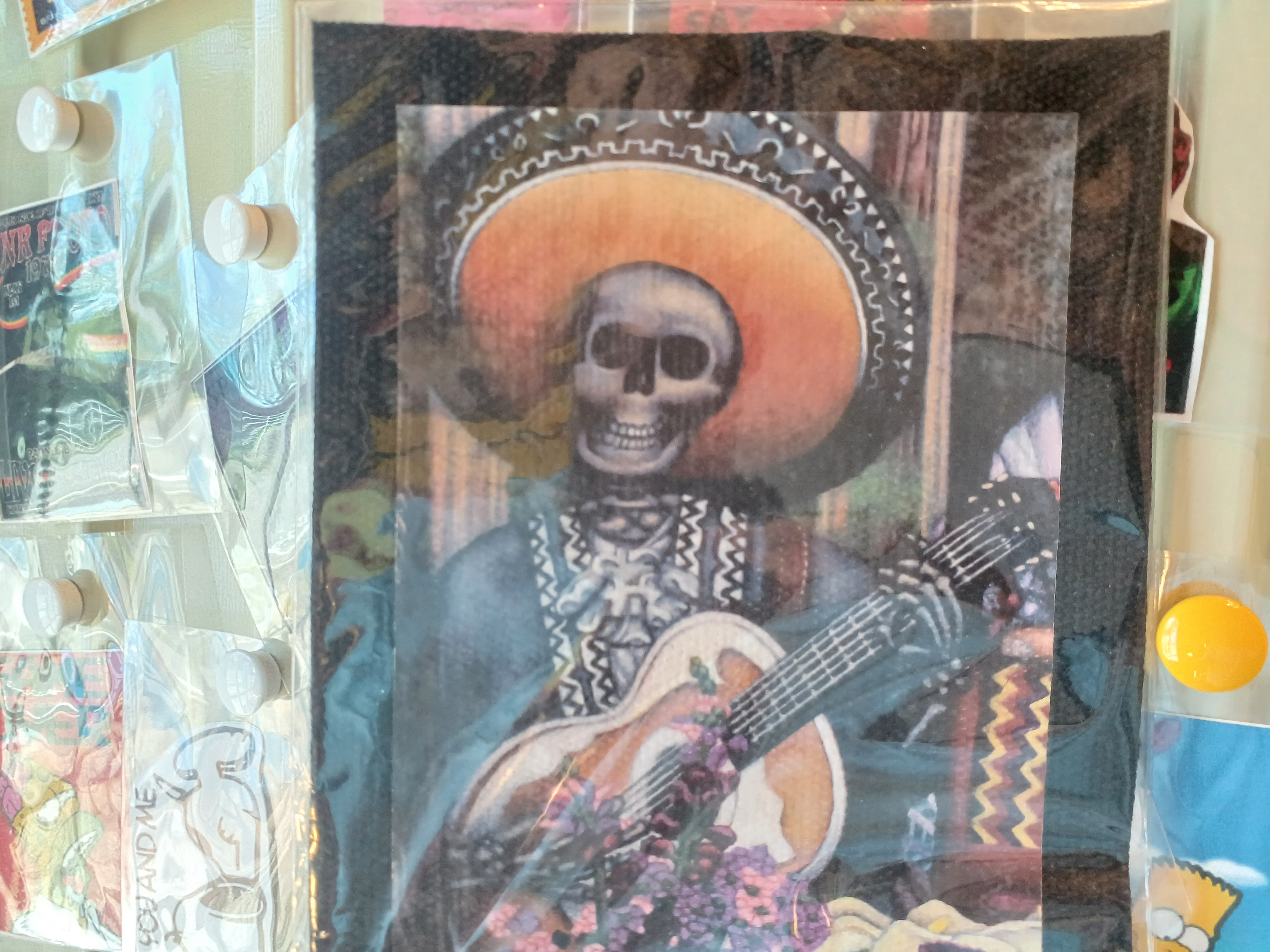 USA Skull Art 厚めの生地🎵