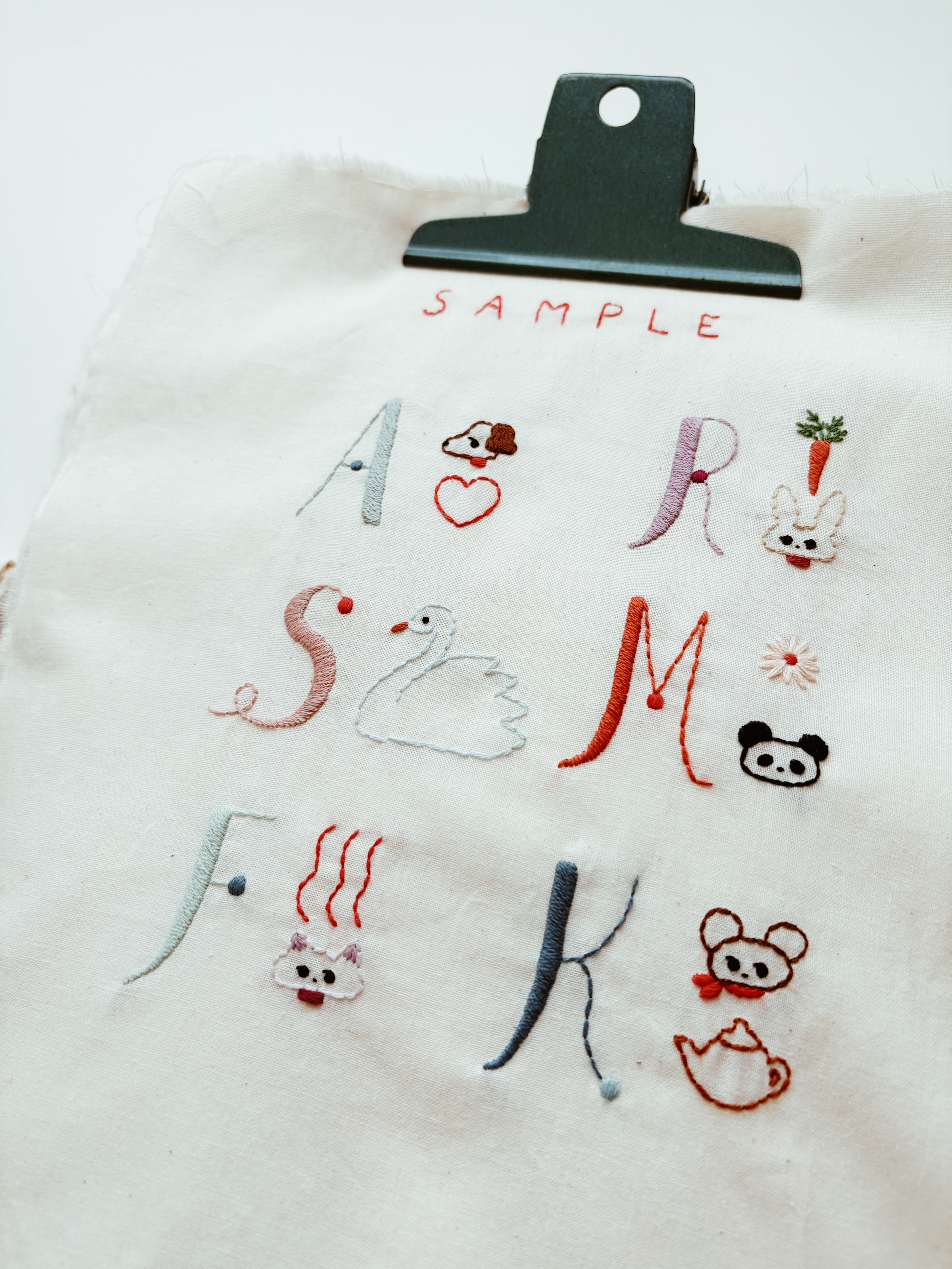3月の刺繍ワークショップのお知らせ