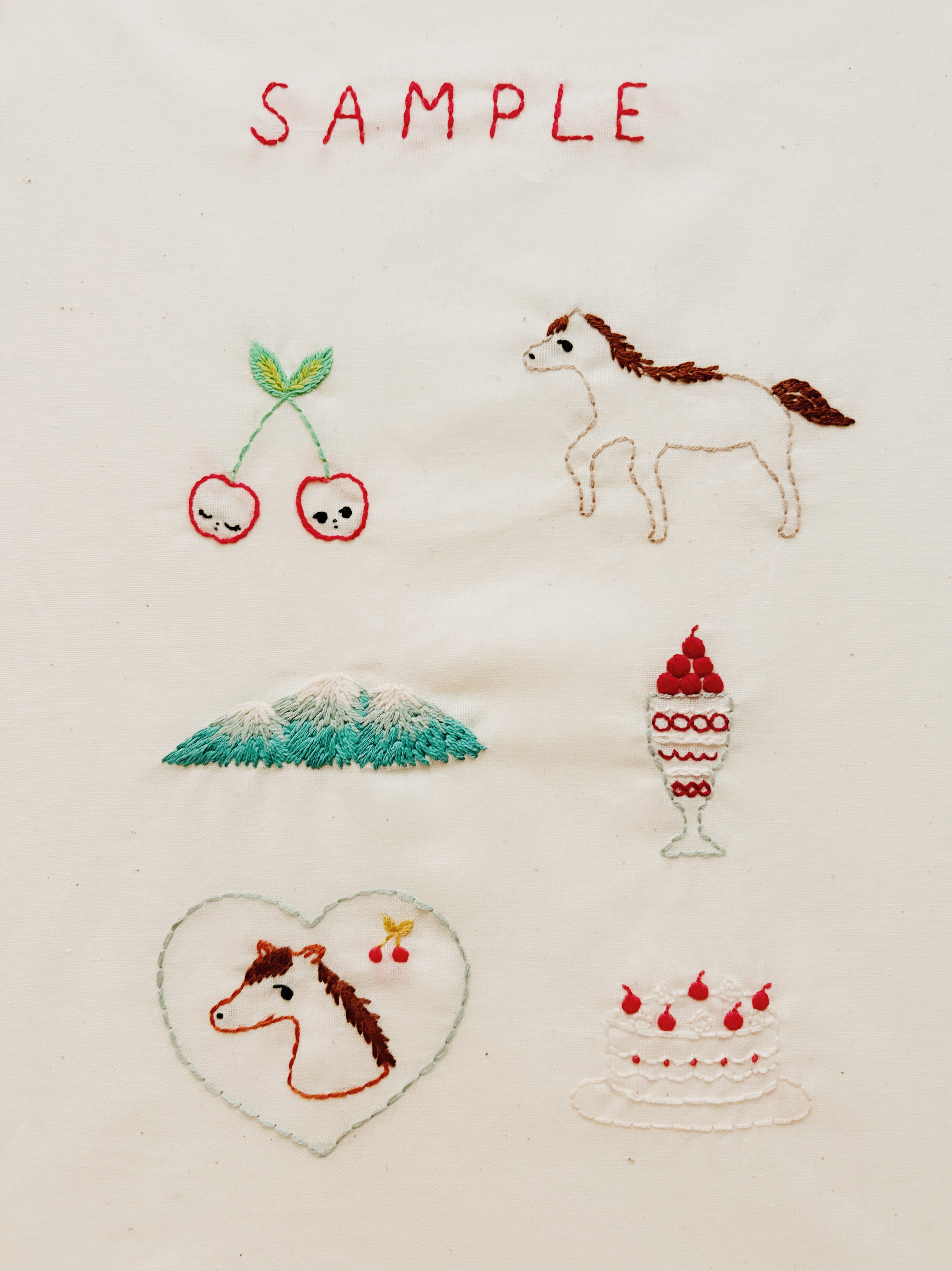 4月と5月の刺繍ワークショップのお知らせ