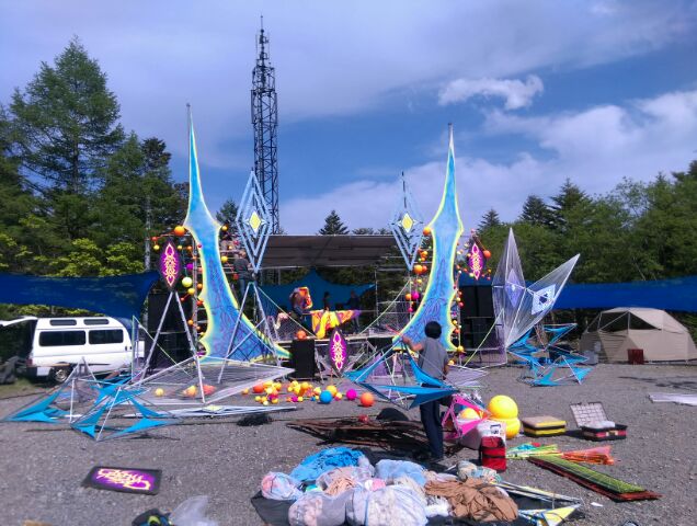 先週末のイベント出店の様子