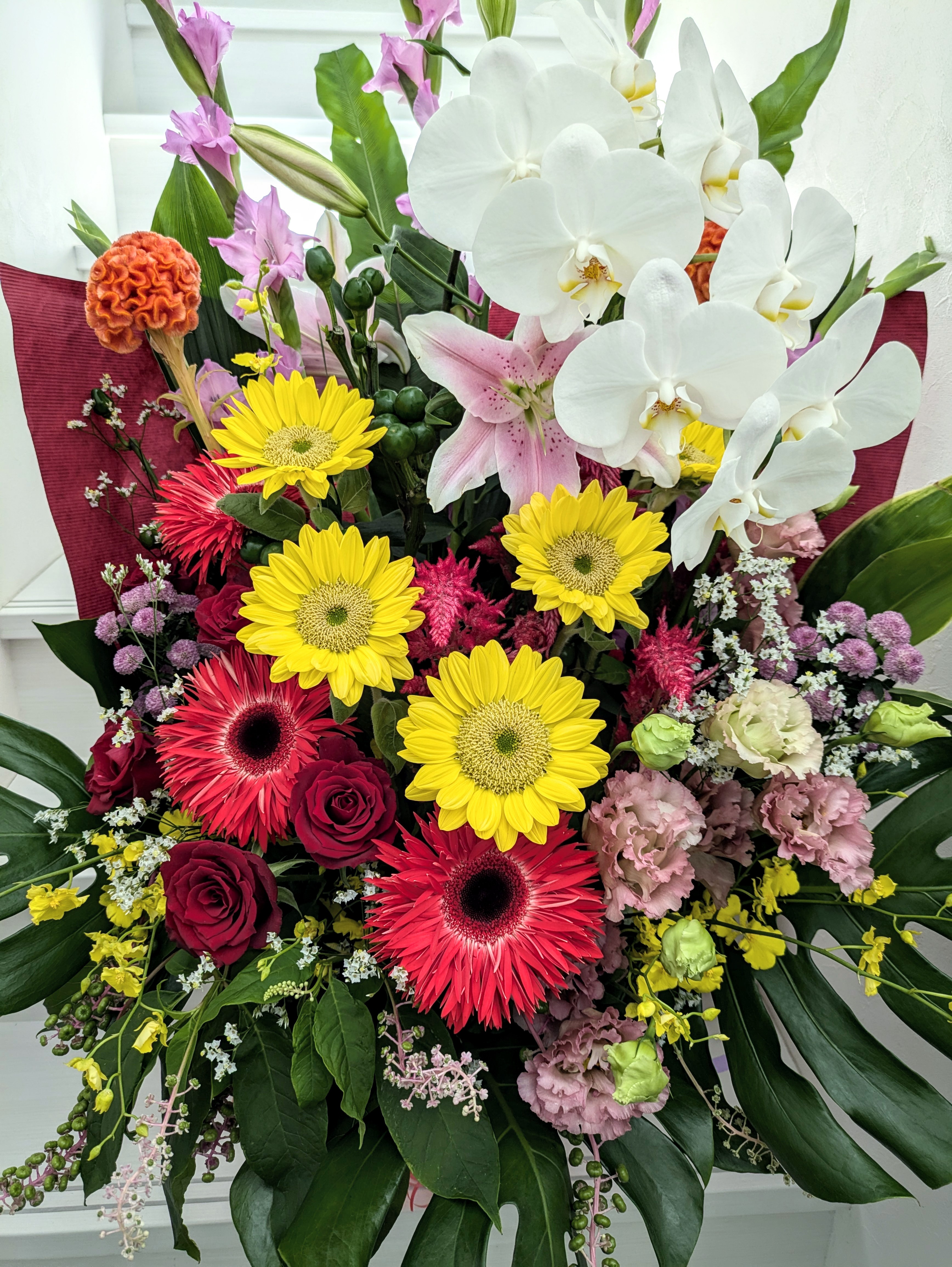 開店お祝いのお花
