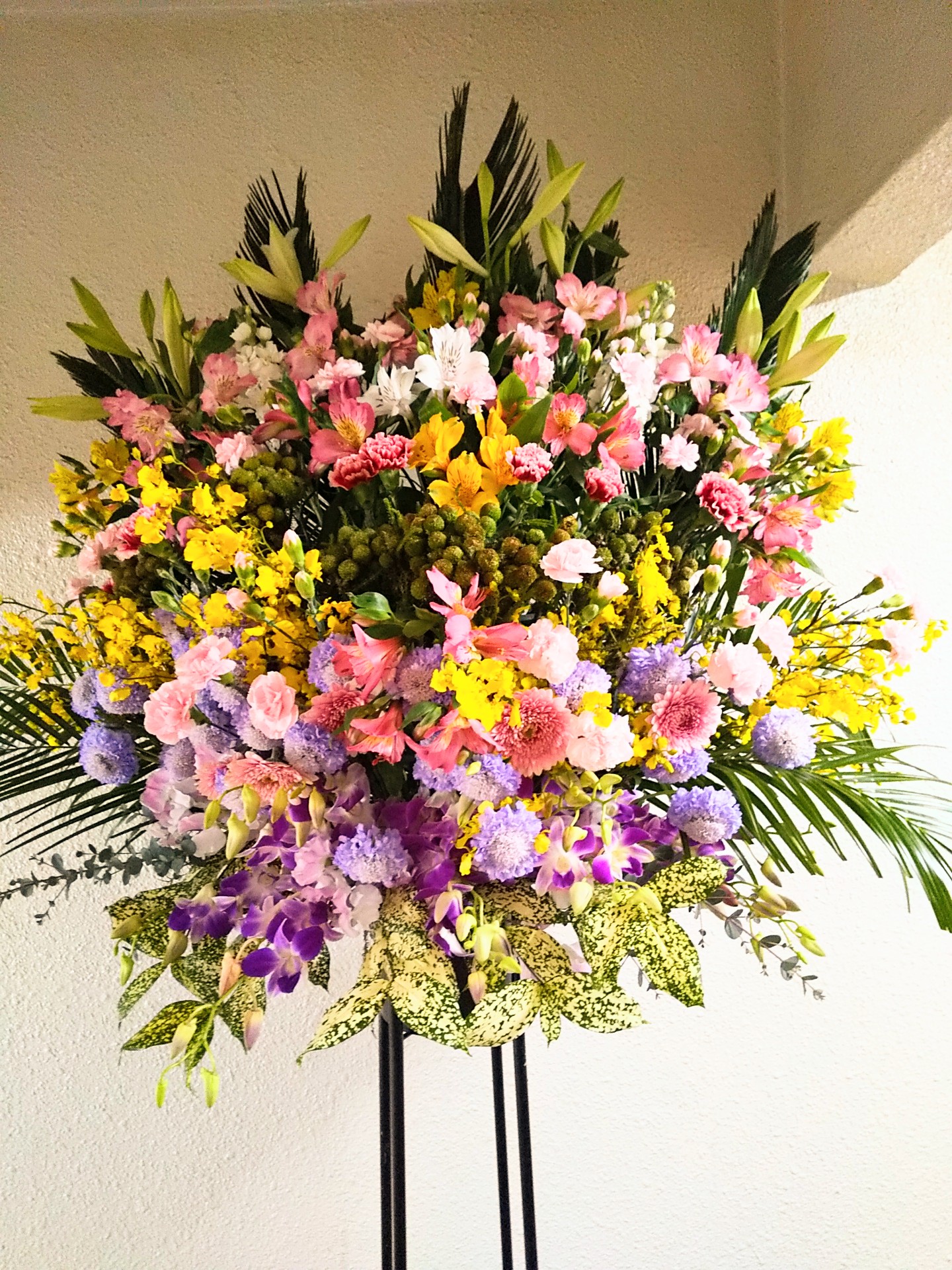 開店祝いスタンド花