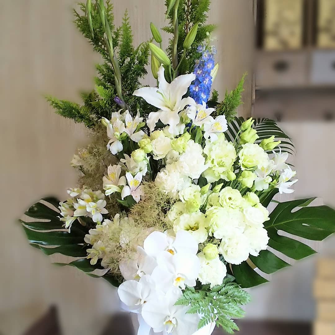 お盆のお花