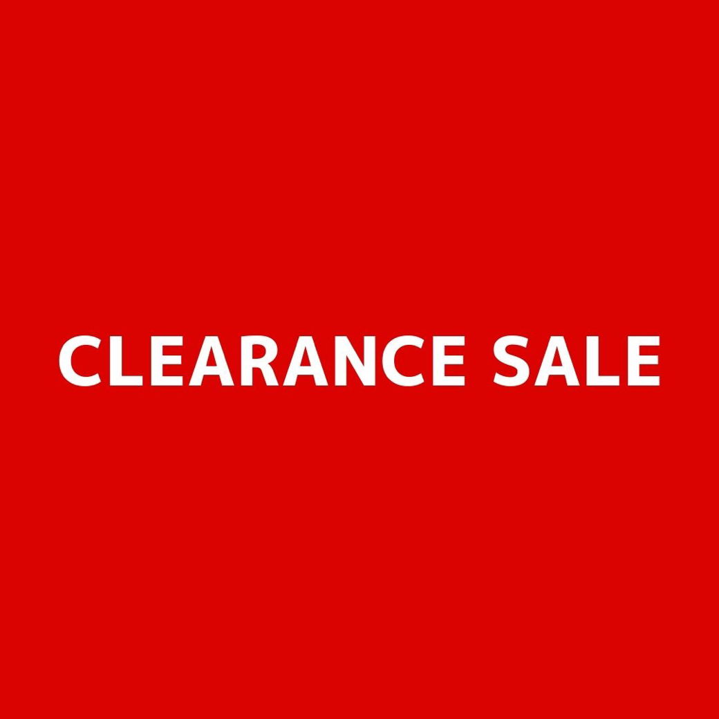 CLEARANCE SALE & 20％OFF COUPON