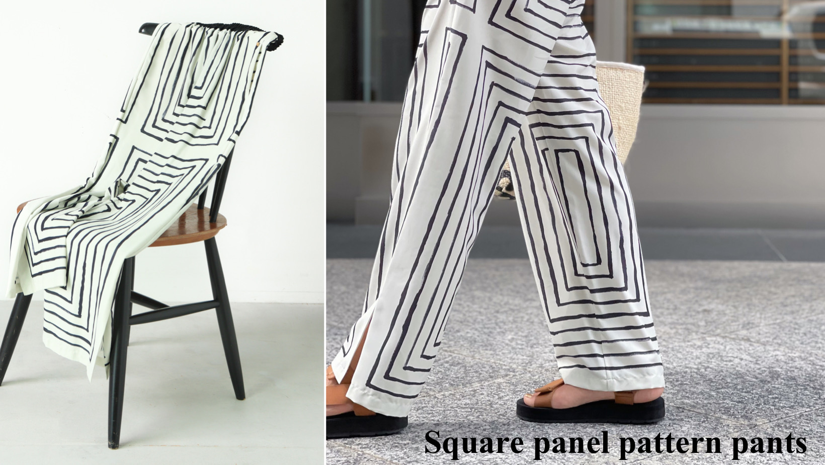 待望の入荷【SQUARE PANEL PATTERN PANTS 】