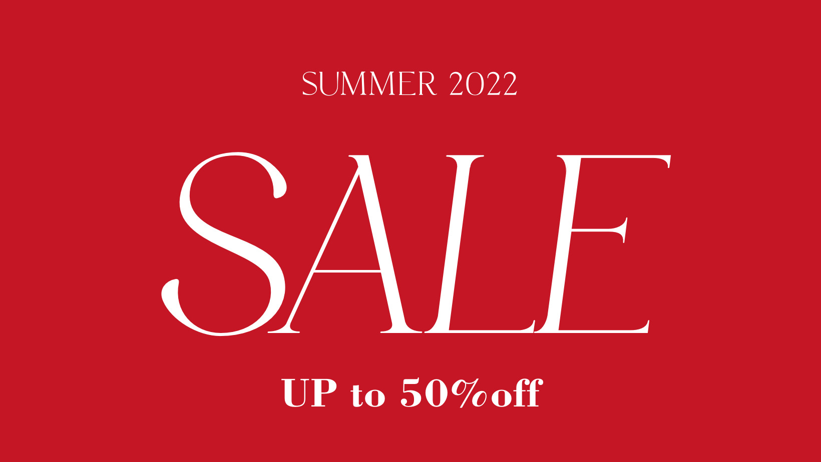 ＃SUMMER SALE START!