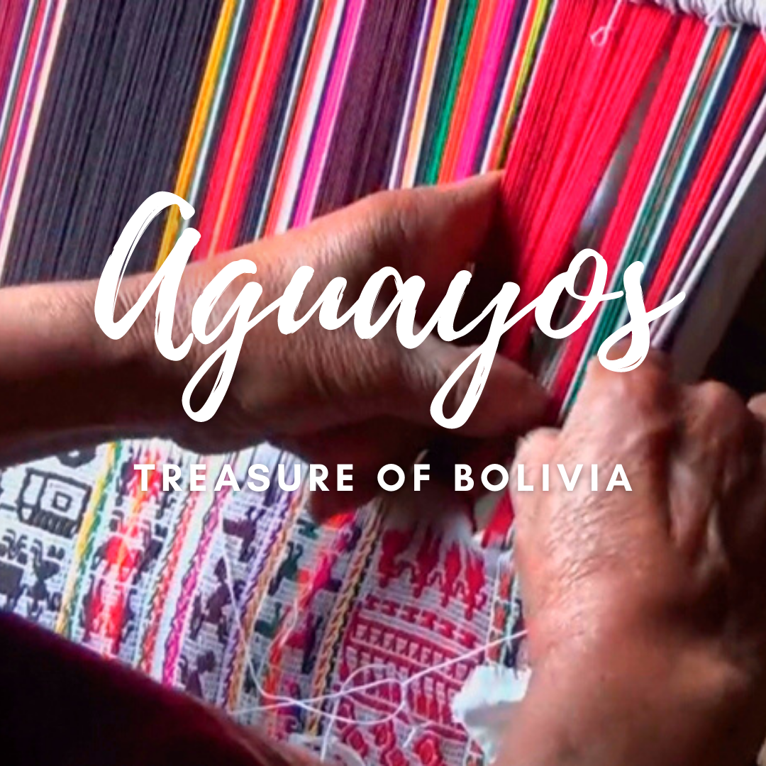 ボリビア伝統布アワイヨとは