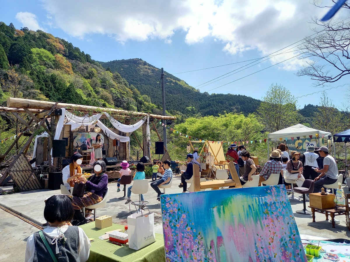 イベント出店「花見のあいまに～Yole Yoleライブ＆マルシェ～」